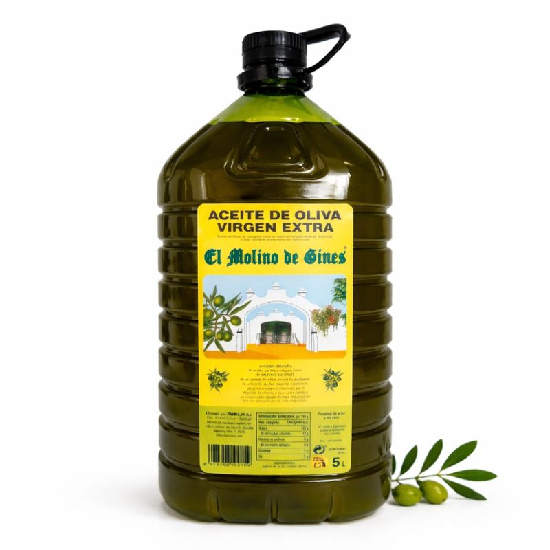 ზეითუნის ზეთი 5ლ - Extra Virgin - El Molino De Gines