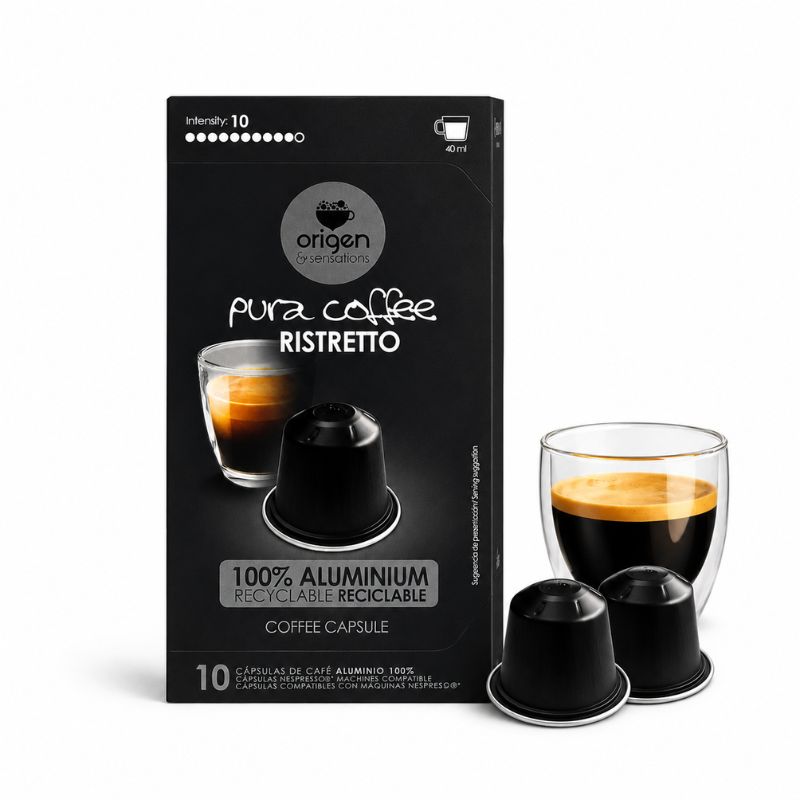 ყავის კაფსულა 10ც PURA COFFEE - RISTRETTO
