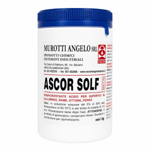 Ascor Solf ავტომატური აპარატების ნადების დეკალცინატორი 1კგ