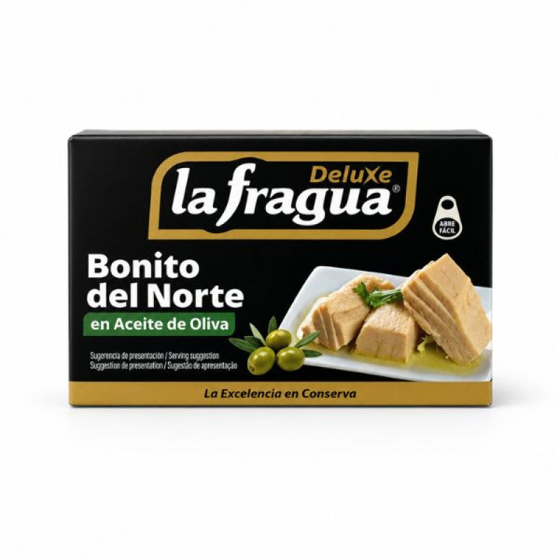 ჩრდილოეთის თინუსი ზეითუნის ზეთში 120გრ - La Fragua
