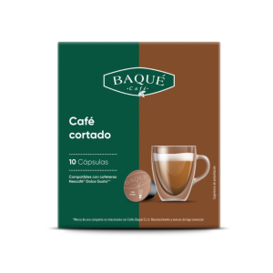 Coffee Capsules 10pcs Dolce Gusto Baque - Cafe Cortado