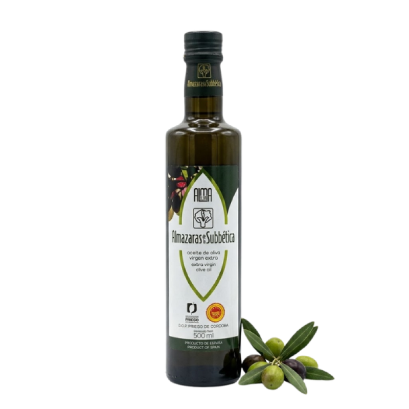 Olive oil 0.5L - Extra Virgin - Almazaras de la Subbética