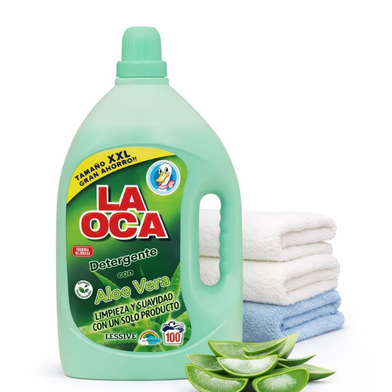 სარეცხი საშუალება 5ლ/100 გარეცხვა / La Oca - Aloe Vera