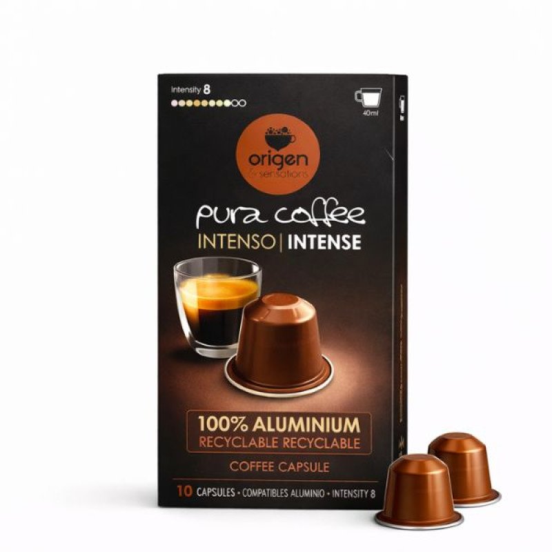 ყავის კაფსულა 10ც PURA COFFEE - INTENSO